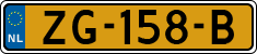 License plate of the Netherlands, Cars