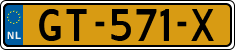 License plate of the Netherlands, Cars