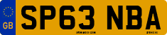 License plate of the United Kingdom, 2001 year system