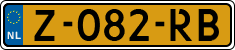 License plate of the Netherlands, Cars