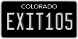 Colorado, Vanity Plates