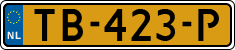 License plate of the Netherlands, Cars