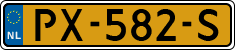 License plate of the Netherlands, Cars