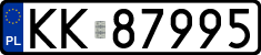 License plates of Poland, Regular car plates