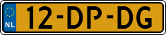 License plate of the Netherlands, Cars