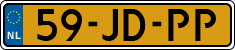 License plate of the Netherlands, Cars