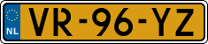 License plate of the Netherlands, Commercial Vehicles (1951-1994 system)