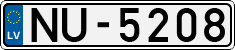 License plate of Latvia, Regular car plates