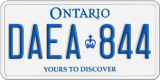 Ontario, ABCD-123