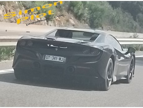 GT-341-MJ, Ferrari F8