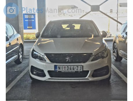 NI 344-ZJ, Peugeot 308