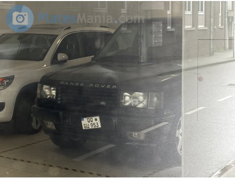 QQ GU 953, Land Rover Range Rover