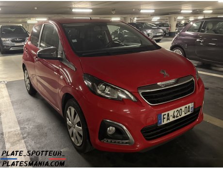 FA-420-DA, Peugeot 108