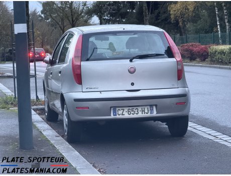 CZ-653-HJ, FIAT Punto