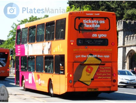 YT10 UWN, Optare OmniDekka