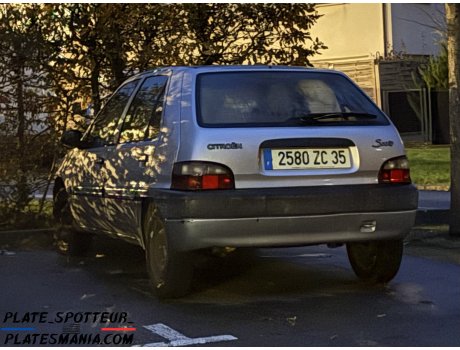 2580 ZC 35, Citroёn Saxo