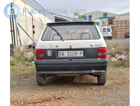 BA 3209 P, SEAT Ibiza