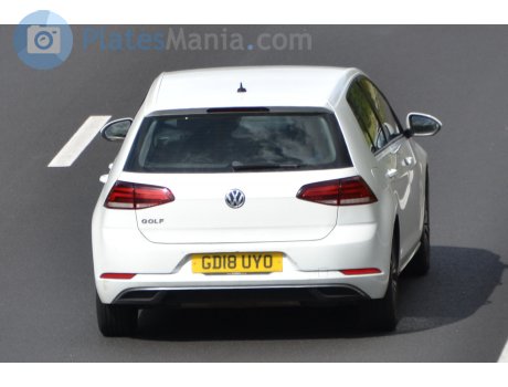 GD18 UYO, Volkswagen Golf