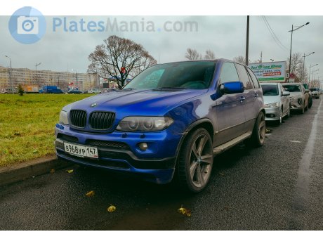 в968ур147, BMW X5