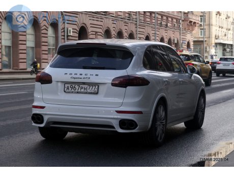 а961рн777, Porsche Cayenne