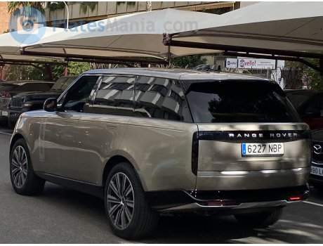 6227 NBP, Land Rover Range Rover