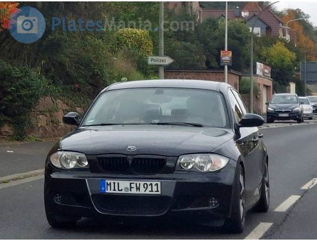 MIL FW 911, BMW 1 Series