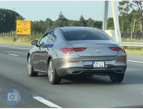 KL SB 206, Mercedes-Benz CLA-Klasse