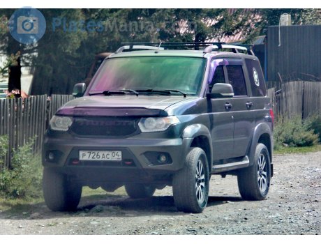 р726ас04, UAZ 3163 Patriot