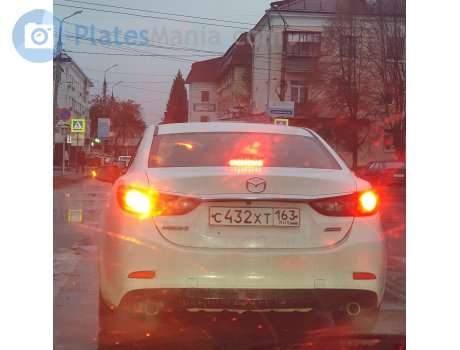 с432хт163, Mazda 6