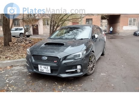 е463вк41, Subaru Levorg