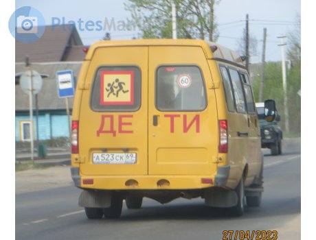 а523ск69, GAZ 3221 ГАЗель