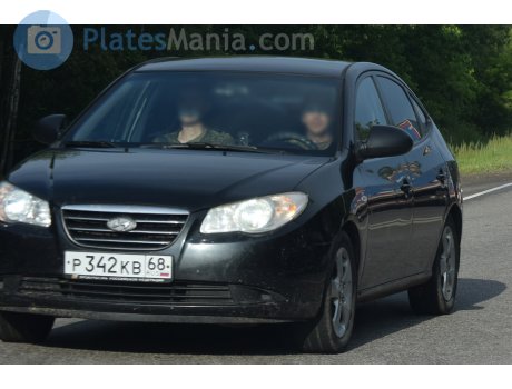 р342кв68, Hyundai Elantra