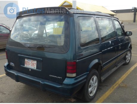 NZG-387, Dodge Caravan