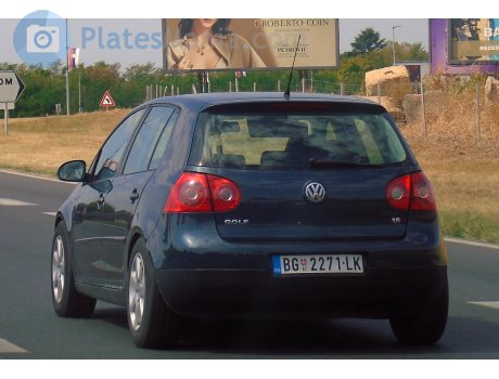 BG 2271-LK, Volkswagen Golf