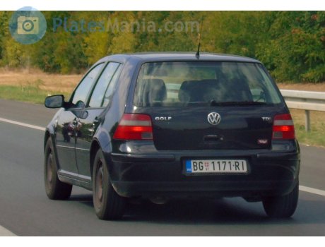 BG 1171-RI, Volkswagen Golf