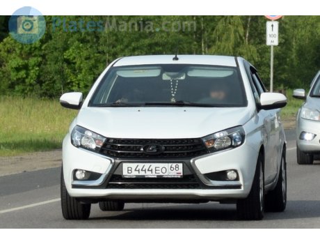 в444ео68, Lada (VAZ) Vesta