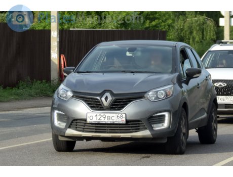 о129вс68, Renault Kaptur