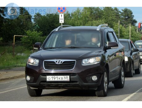 о191кв68, Hyundai Santa Fe