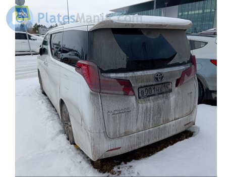 в001нх142, Toyota Alphard