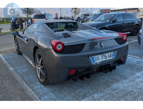 DA-376-XA, Ferrari 458