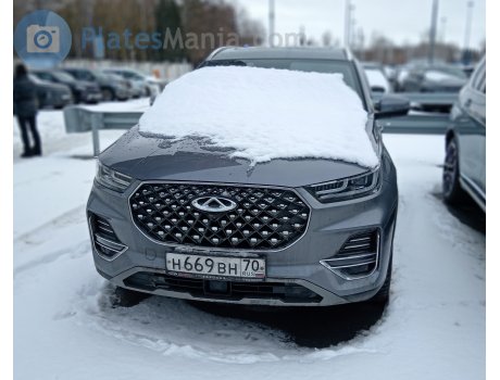 н669вн70, Chery (Chirey) Tiggo 8