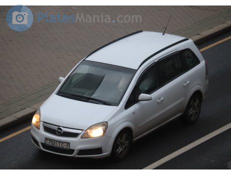 7501 TC-7, Opel Zafira