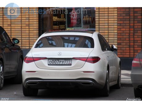 о007ру777, Mercedes-Benz S-Klasse