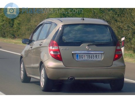 BG 1865-RI, Mercedes-Benz A-Klasse