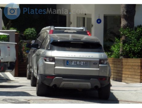 07 HLD 48, Land Rover Range Rover Evoque