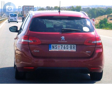 NS 760-BR, Peugeot 308