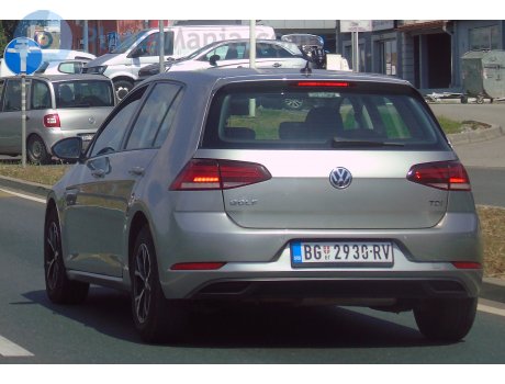 BG 2930-RV, Volkswagen Golf