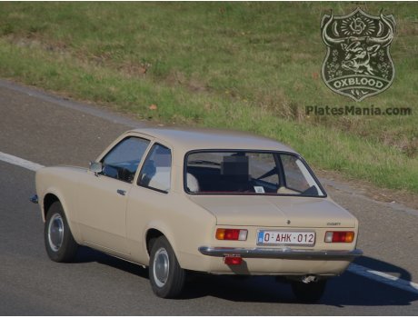 O-AHK-012, Opel Kadett