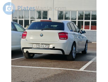 о596кк29, BMW 1 Series