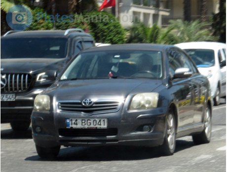 14 BG 041, Toyota Avensis